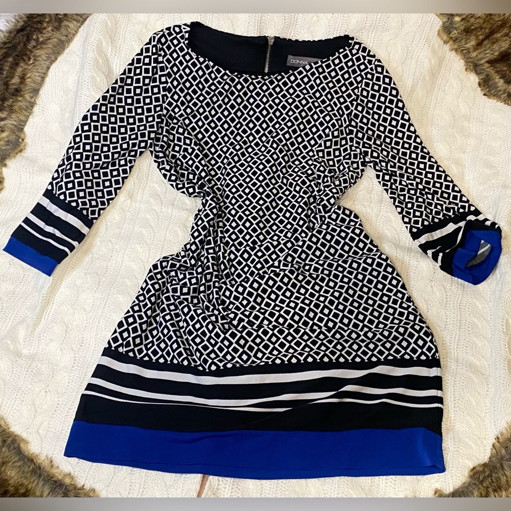 Donna Ricco Geometric dress Size 8